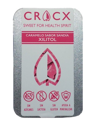 CRACX CARAMELOS XILITOL SABOR SANDIA