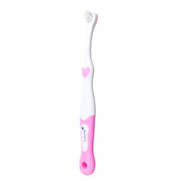 Cepillo FirstBrush 0-18 meses color rosa